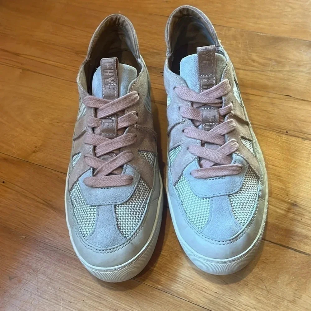 FRYE Webster Overlay Low Lace women’s Sneaker Size 9 - Picture 3 of 8
